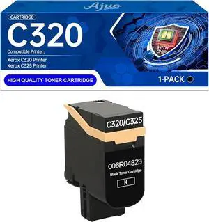 C320 C325 Black Toner Cartridge 006R04820 2500 Pages C320 C325 Black Toner Cartridge 006R04820 2500 Pages