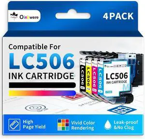 LC506 LC506XL Compatible for Brother LC506 Ink Cartridges LC506 XL LC506 LC506XL Compatible for Brother LC506 Ink Cartridges LC506 XL