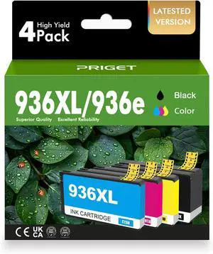 936XL 936 Ink Cartridges OfficeJet Pro 9125e 9120e 9135e for HP Printers 936XL 936 Ink Cartridges OfficeJet Pro 9125e 9120e 9135e for HP Printers