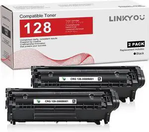 128 Toner Cartridge : 2 Pack Black CRG 128 Replacement for Canon 128 Toner Cartridge for ImageCLASS D530 D550 MF4770N MF4890DW MF4880DW LBP6230DW MF4450 MF4570DN Faxphone L100 L190 Printer 128 Toner Cartridge : 2 Pack Black CRG 128 Replacement for Canon 128 Toner Cartridge for ImageCLASS D530 D550 MF4770N MF4890DW MF4880DW LBP6230DW MF4450 MF4570DN Faxphone L100 L190 Printer