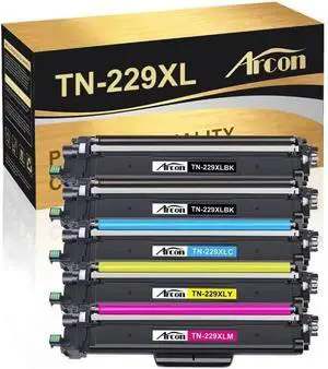 Toner Compatible TN229XL TN229 Toner Cartridges 5 Pack Replacement for Brotder MFC-L3720CDW MFC-L3780CDW HL-L3280CDW HL-L3220CDW HL-L3300CDW Printer, BK/BK/C/M/Y Toner Compatible TN229XL TN229 Toner Cartridges 5 Pack Replacement for Brotder MFC-L3720CDW MFC-L3780CDW HL-L3280CDW HL-L3220CDW HL-L3300CDW Printer, BK/BK/C/M/Y