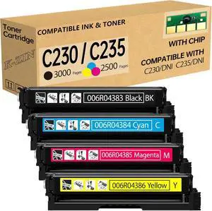 C230 C235 Toner Cartridge Compatible with Xerox C230DNI 235DNI Printers C230 C235 Toner Cartridge Compatible with Xerox C230DNI 235DNI Printers