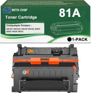 81A CF281A Black Toner Cartridge Compatible for HP Printers 1 81A CF281A Black Toner Cartridge Compatible for HP Printers 1