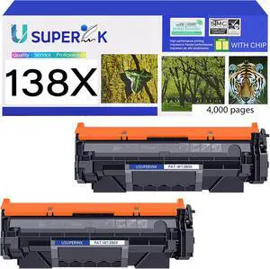 USUPERINK 138X Black Toner Cartridge Compatible for HP LaserJet Pro 3001dw USUPERINK 138X Black Toner Cartridge Compatible for HP LaserJet Pro 3001dw