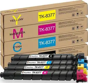 MasaiMara High Capacity TK-8377 TK8377 Compatible Toner Cartridges Replacement for Kyocera TASKalfa 3554ci Printer (Black TK-8377K , Cyan TK-8377C , Magenta TK-8377M , Yellow TK-8377Y , 4-Pack) MasaiMara High Capacity TK-8377 TK8377 Compatible Toner Cartridges Replacement for Kyocera TASKalfa 3554ci Printer (Black TK-8377K , Cyan TK-8377C , Magenta TK-8377M , Yellow TK-8377Y , 4-Pack)