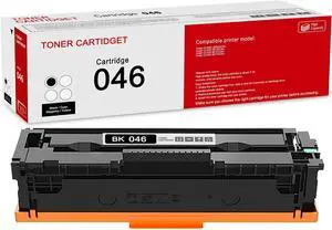 1 Pack 046 1250C001 Black Toner Cartridge: Compatible CRG 046 1254C001 Replacement for Canon Color Image Class LBP654Cdw MF735Cdw MF731Cdw MF733Cdw Printer 1 Pack 046 1250C001 Black Toner Cartridge: Compatible CRG 046 1254C001 Replacement for Canon Color Image Class LBP654Cdw MF735Cdw MF731Cdw MF733Cdw Printer