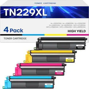 TN229XL TN229 Toner Cartridges 5 Pack TN229XL TN229 Toner Cartridges 5 Pack