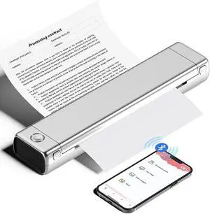 Phomemo M08F Portable Printers Wireless for Travel, Thermal Printer Support 8.5" X 11" US Letter, Bluetooth Inkless Printer Compatible with iOS, Android, Laptop for Travel, Office, Home Phomemo M08F Portable Printers Wireless for Travel, Thermal Printer Support 8.5" X 11" US Letter, Bluetooth Inkless Printer Compatible with iOS, Android, Laptop for Travel, Office, Home