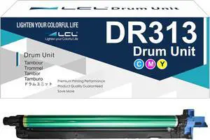 LCL DR313 Drum Unit Replacement for Konica Minolta Bizhub C658 C258 C308 C368 C458 308 368 458 558 C558 Printer, A7U40TD DR313C Color Drum Unit (1-Pack,for Cyan or Magenta or Yellow) LCL DR313 Drum Unit Replacement for Konica Minolta Bizhub C658 C258 C308 C368 C458 308 368 458 558 C558 Printer, A7U40TD DR313C Color Drum Unit (1-Pack,for Cyan or Magenta or Yellow)