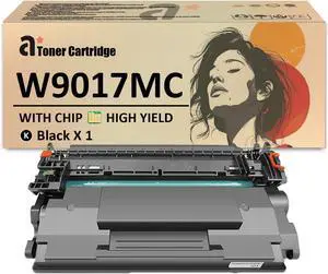 W9017MC Toner Cartridge with Chip Replacement Cartridge for HP Laserjet Managed E50045 E50045dw MFP E52545 E52545dn E52545c Printers, 1 Black(23,000 Pages) W9017MC Toner Cartridge with Chip Replacement Cartridge for HP Laserjet Managed E50045 E50045dw MFP E52545 E52545dn E52545c Printers, 1 Black(23,000 Pages)