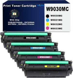 SkyPrint W9030MC W9031MC W9032MC W9033MC Toner Cartridge high Yield SkyPrint W9030MC W9031MC W9032MC W9033MC Toner Cartridge high Yield