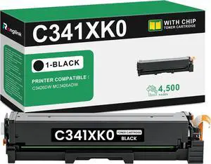 C341XK0 C341X Black Toner Cartridge for C3426dw MC3426adw Printer, 1-Pack C341XK0 C341X Black Toner Cartridge for C3426dw MC3426adw Printer, 1-Pack