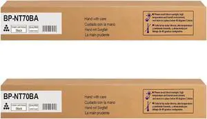 BP-NT70 BP-NT70BA Toner Cartridge Use for Sharp BP-50C26 BP-50C31 BP-50C36 BP-50C45 BP-70C31 BP-70C36 BP-70C45 Printers (2-Black) BP-NT70 BP-NT70BA Toner Cartridge Use for Sharp BP-50C26 BP-50C31 BP-50C36 BP-50C45 BP-70C31 BP-70C36 BP-70C45 Printers (2-Black)