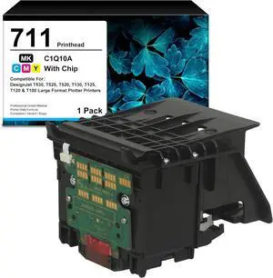 711 DesignJet Printhead High Yield Replacement Kit (C1Q10A) Print head 711 DesignJet Printhead High Yield Replacement Kit (C1Q10A) Print head