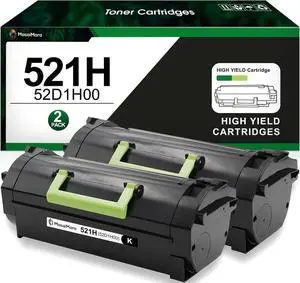 MasaiMara 52D1H00 521H High Yield Toner Replacement for Lexmark MS710 MS711 MS810 MX710 MX711 MX810 MX811 MX812 MS810n MS810dn MS811 MS811dn MS812 MS710dn MS710n MS711dn MS810de MS810dtn Printer MasaiMara 52D1H00 521H High Yield Toner Replacement for Lexmark MS710 MS711 MS810 MX710 MX711 MX810 MX811 MX812 MS810n MS810dn MS811 MS811dn MS812 MS710dn MS710n MS711dn MS810de MS810dtn Printer