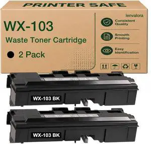 WX-103 Waste Toner Container Replacement for Konica Minolta WX-103 A4NNWY1 Compatible for Konica Minolta bizhub C224 C284 C364 C454 C554 C258 C308 C368 C458 C558 C658 Printers 2 Pack WX-103 Waste Toner Container Replacement for Konica Minolta WX-103 A4NNWY1 Compatible for Konica Minolta bizhub C224 C284 C364 C454 C554 C258 C308 C368 C458 C558 C658 Printers 2 Pack