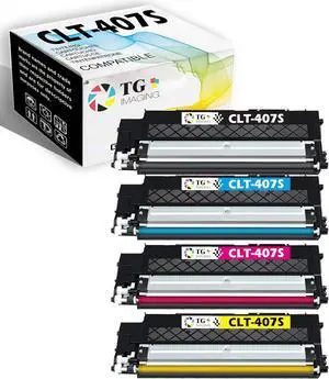 CLT-407S Compatible Toner Cartridge for Samsung CLP-325 CLX-3185 4-Pack CLT-407S Compatible Toner Cartridge for Samsung CLP-325 CLX-3185 4-Pack