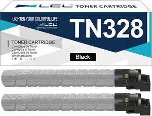 LCL Compatible Toner Cartridge Replacement for Konica Minolta TN328 TN-328 TN328K TN-328K AV8150 High Yield Bizhub C250I Bizhub C300I Bizhub C360I Bizhub C7130I (2-Pack Black) LCL Compatible Toner Cartridge Replacement for Konica Minolta TN328 TN-328 TN328K TN-328K AV8150 High Yield Bizhub C250I Bizhub C300I Bizhub C360I Bizhub C7130I (2-Pack Black)