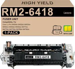 RM2-6418-000CN RM2-6460-000CN Fuser Unit (110V) RM2-6418 RM2-6460 Fuser Compatible for HP Color LJ Pro M377dw M477fdn M477fdw M479fdn M479fdw M452dn M452dw M452nw M454dn M454dw Duplex Models Printer RM2-6418-000CN RM2-6460-000CN Fuser Unit (110V) RM2-6418 RM2-6460 Fuser Compatible for HP Color LJ Pro M377dw M477fdn M477fdw M479fdn M479fdw M452dn M452dw M452nw M454dn M454dw Duplex Models Printer