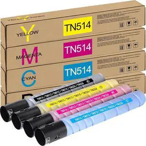 MasaiMara TN514 TN-514 TN515 TN516 TN513 TN512 TN324 TN326 Toner Cartridges for Konica Minolta Bizhub C258 C308 C368 C454 C458 C554 C558 C658 C454E 258E 308E 368E 454E 458E 554E 558E 658E Printer MasaiMara TN514 TN-514 TN515 TN516 TN513 TN512 TN324 TN326 Toner Cartridges for Konica Minolta Bizhub C258 C308 C368 C454 C458 C554 C558 C658 C454E 258E 308E 368E 454E 458E 554E 558E 658E Printer