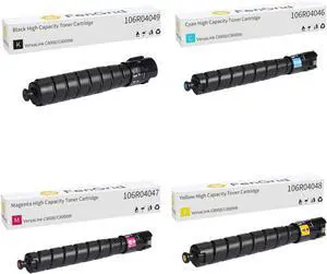 (4-Pack) Versalink C8000 Toner Cartridge - 106R04046 106R04047 106R04048 106R04049 (4-Pack) Versalink C8000 Toner Cartridge - 106R04046 106R04047 106R04048 106R04049