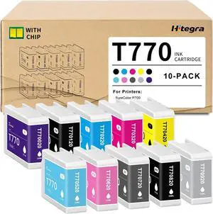 T770 770 Ink Cartridge with New Chip Remanufactured for SureColor P700 Ink T770 770 Ink Cartridge with New Chip Remanufactured for SureColor P700 Ink