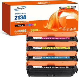 213A Toner Cartridges 4 Pack 213A Toner Cartridges 4 Pack