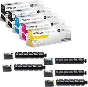 CS Compatible Toner Cartridge Replacement with Canon 034 034K Black 034C CS Compatible Toner Cartridge Replacement with Canon 034 034K Black 034C