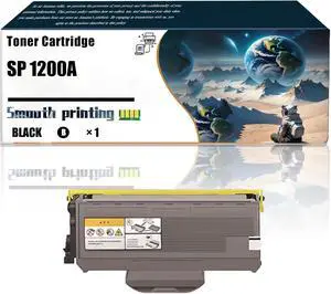 Replacement Parts Toner Cartridge SP 1200A Compatible with Ricoh Aficio SP 1200S SP 1200SF SP 1210N Printers, Contains Chip and Clear Printing (Black) Replacement Parts Toner Cartridge SP 1200A Compatible with Ricoh Aficio SP 1200S SP 1200SF SP 1210N Printers, Contains Chip and Clear Printing (Black)