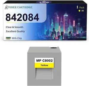 842083 842086 842085 842084 Toner Cartridge,1 Yellow 842083 842086 842085 842084 Toner Cartridge,1 Yellow