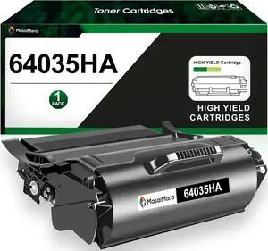 MasaiMara 64035HA 64015HA High Capacity Compatible Toner Cartridge Replacement for Lexmark T640 T640dn T640n T640tn T642 T642dn T642n T644 T644n Printer (Black, 1-Pack) MasaiMara 64035HA 64015HA High Capacity Compatible Toner Cartridge Replacement for Lexmark T640 T640dn T640n T640tn T642 T642dn T642n T644 T644n Printer (Black, 1-Pack)