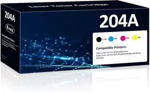 204A Toner Cartridges 4 Pack for HP 204A CF510A CF511A CF512A CF513A 204A Toner Cartridges 4 Pack for HP 204A CF510A CF511A CF512A CF513A