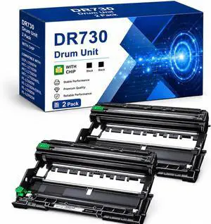 DR730 Drum Unit Replacement for Brother DR-730 DR730 Work with MFC-L2750DW MFC-L2750DWXL MFC-L2710DW DCP-L2550DW HL-L2350DW HL-L2370DW/DWXL HL-L2390DW HL-L2395DW Printer (2 Pack) DR730 Drum Unit Replacement for Brother DR-730 DR730 Work with MFC-L2750DW MFC-L2750DWXL MFC-L2710DW DCP-L2550DW HL-L2350DW HL-L2370DW/DWXL HL-L2390DW HL-L2395DW Printer (2 Pack)