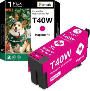 Remanufactured T40W3 Ink Cartridges Magenta Replacement for T40W120 T40W220 T40W320 T40W420 Ink Cartridges, 1 Magenta Replacements for T5170 T5170M SC-T5170 T3170M T3170 SC-T3170 T2170 SC-T2170 Remanufactured T40W3 Ink Cartridges Magenta Replacement for T40W120 T40W220 T40W320 T40W420 Ink Cartridges, 1 Magenta Replacements for T5170 T5170M SC-T5170 T3170M T3170 SC-T3170 T2170 SC-T2170