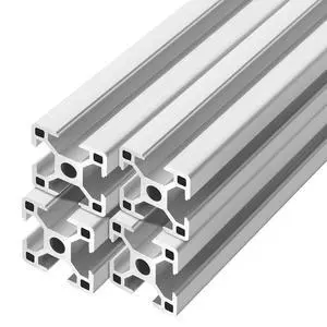 3030 T Slot Aluminum Extrusion for 3D Printer Parts and CNC DIY Silver 600mmX4 3030 T Slot Aluminum Extrusion for 3D Printer Parts and CNC DIY Silver 600mmX4