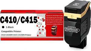 C410 C415 Toner Cartridge 006R04685 High Capacity Replacement for Xerox C410 C410DN VersaLink C415 C415DN Printer (1 Black) C410 C415 Toner Cartridge 006R04685 High Capacity Replacement for Xerox C410 C410DN VersaLink C415 C415DN Printer (1 Black)