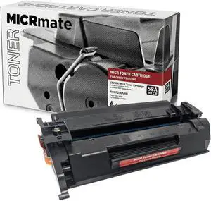 CF258A Replacement MICR Toner Cartridge for Check Printing - Compatible with the HP LaserJet M404, M404n, M404dn, M406dn Printers for Check Printing - Prints 3000 Pages. CF258A Replacement MICR Toner Cartridge for Check Printing - Compatible with the HP LaserJet M404, M404n, M404dn, M406dn Printers for Check Printing - Prints 3000 Pages.