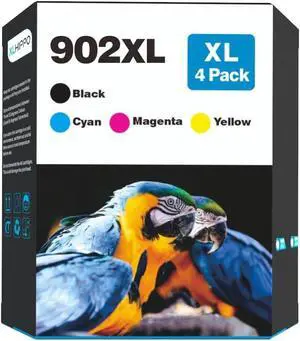 902XL Ink Cartridges Replacement for HP Ink 902 HP 902XL Ink Cartridges for HP Printers OfficeJet Pro 6978 6968 6970 6975 6950 6962 6958 (902 XL 4 Pack) 902XL Ink Cartridges Replacement for HP Ink 902 HP 902XL Ink Cartridges for HP Printers OfficeJet Pro 6978 6968 6970 6975 6950 6962 6958 (902 XL 4 Pack)