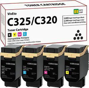 C320 C325 Toner Cartridge New Chip 006R04823 006R04822 006R04821 006R04820 C320 C325 Toner Cartridge New Chip 006R04823 006R04822 006R04821 006R04820