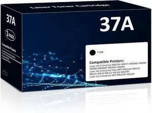 37A Toner Cartridges Compatible for Laser Jet Enterprise M607dn M607n M608n 37A Toner Cartridges Compatible for Laser Jet Enterprise M607dn M607n M608n