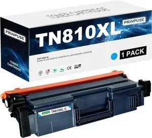 TN810XL Cyan Toner Cartridge Compatible for Brother TN810 TN810XL TN810XL Cyan Toner Cartridge Compatible for Brother TN810 TN810XL
