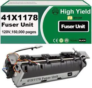 41X1178 Fuser Unit Compatible for B2338 B2442 MB2338 MB2442 MB2650 MS321 MS421MS521 MS621MS622 MX321 MX421 MX521 MX522 MX622 XM1242 XM1246 XM3250 M1242 M1246 M3250 Printer, 1-Pack, 120V 41X1178 Fuser Unit Compatible for B2338 B2442 MB2338 MB2442 MB2650 MS321 MS421MS521 MS621MS622 MX321 MX421 MX521 MX522 MX622 XM1242 XM1246 XM3250 M1242 M1246 M3250 Printer, 1-Pack, 120V