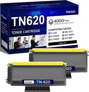 TN620 TN-620 Toner Cartridge TN620XL High Yield Toner TN620 TN-620 Toner Cartridge TN620XL High Yield Toner