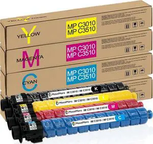 MasaiMara IM C3010 IM C3510 Toner Cartridges Compatible for Ricoh IM C3010 IM C3510 IMC3010 IMC3510 Printer (Black, Yellow, Magenta, Cyan, 842550 842551 842552 842553, 4-Pack) MasaiMara IM C3010 IM C3510 Toner Cartridges Compatible for Ricoh IM C3010 IM C3510 IMC3010 IMC3510 Printer (Black, Yellow, Magenta, Cyan, 842550 842551 842552 842553, 4-Pack)