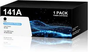 141A W1410A Black Toner Cartridge High-Yield 1 Pack for Laser M110w Replacement for HP 141A W1410A 141X W1410X Toner Cartridge with Chip for Laser MFP M139w M140w Printer 141A W1410A Black Toner Cartridge High-Yield 1 Pack for Laser M110w Replacement for HP 141A W1410A 141X W1410X Toner Cartridge with Chip for Laser MFP M139w M140w Printer
