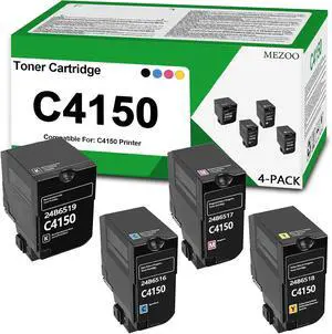 C4150 Toner Cartridge Extra High Yield Compatible for Lexmark C4150 Toner Cartridges 24B6519 24B6516 24B6517 24B6518 Replacement for Lexmark C4150 Printer (4-Pack,BK:16,000 Pages, C/M/Y:10,000 Pages) C4150 Toner Cartridge Extra High Yield Compatible for Lexmark C4150 Toner Cartridges 24B6519 24B6516 24B6517 24B6518 Replacement for Lexmark C4150 Printer (4-Pack,BK:16,000 Pages, C/M/Y:10,000 Pages)