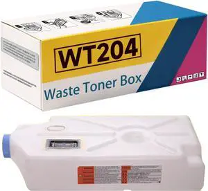 WT-204 WT204 Waste Toner Container Box Compatible for Canon C7055 C7065 C7260 C7270 C7565i C7570i C7580i C9065 C9075 C9270 C7765i C7780i Printers, High Yield 50,000 Pages 1Pack WT-204 WT204 Waste Toner Container Box Compatible for Canon C7055 C7065 C7260 C7270 C7565i C7570i C7580i C9065 C9075 C9270 C7765i C7780i Printers, High Yield 50,000 Pages 1Pack