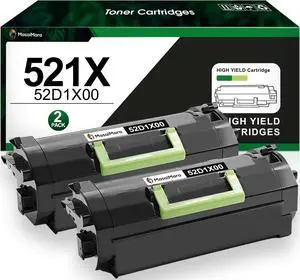 MasaiMara High Capacity 52D1X00 521X Black Compatible Toner Cartridges for Lexmark MS811dn, MS811dtn, MS811dtn, MS811n, MS812de, MS812dn, MS812dtn, MS812dtn, MX711de, MX711de, MX711dhe Printer MasaiMara High Capacity 52D1X00 521X Black Compatible Toner Cartridges for Lexmark MS811dn, MS811dtn, MS811dtn, MS811n, MS812de, MS812dn, MS812dtn, MS812dtn, MX711de, MX711de, MX711dhe Printer