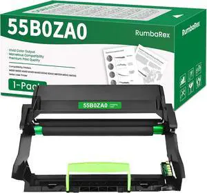 55B0ZA0 Imaging Unit 55B0ZA0 Photoconductor Unit 40,000 Page Yield Black 55B0ZA0 Imaging Unit 55B0ZA0 Photoconductor Unit 40,000 Page Yield Black