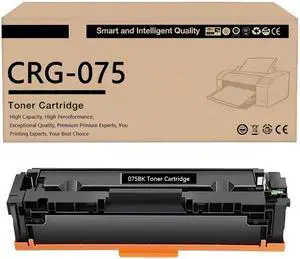 CRG-075 Compatible for Canon 075 075H CRG075 CRG-075H Black Toner Cartridges for Color imageCLASS MF663Cdw MF665Cdw LBP646Cdw MF662Cdw LBP647Cdw LBP640c MF660c Printers CRG-075 Compatible for Canon 075 075H CRG075 CRG-075H Black Toner Cartridges for Color imageCLASS MF663Cdw MF665Cdw LBP646Cdw MF662Cdw LBP647Cdw LBP640c MF660c Printers